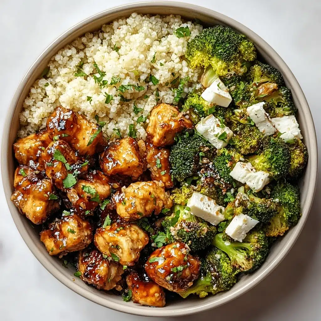 HOT HONEY CHICKEN BOWL Recipe - Recipe Image