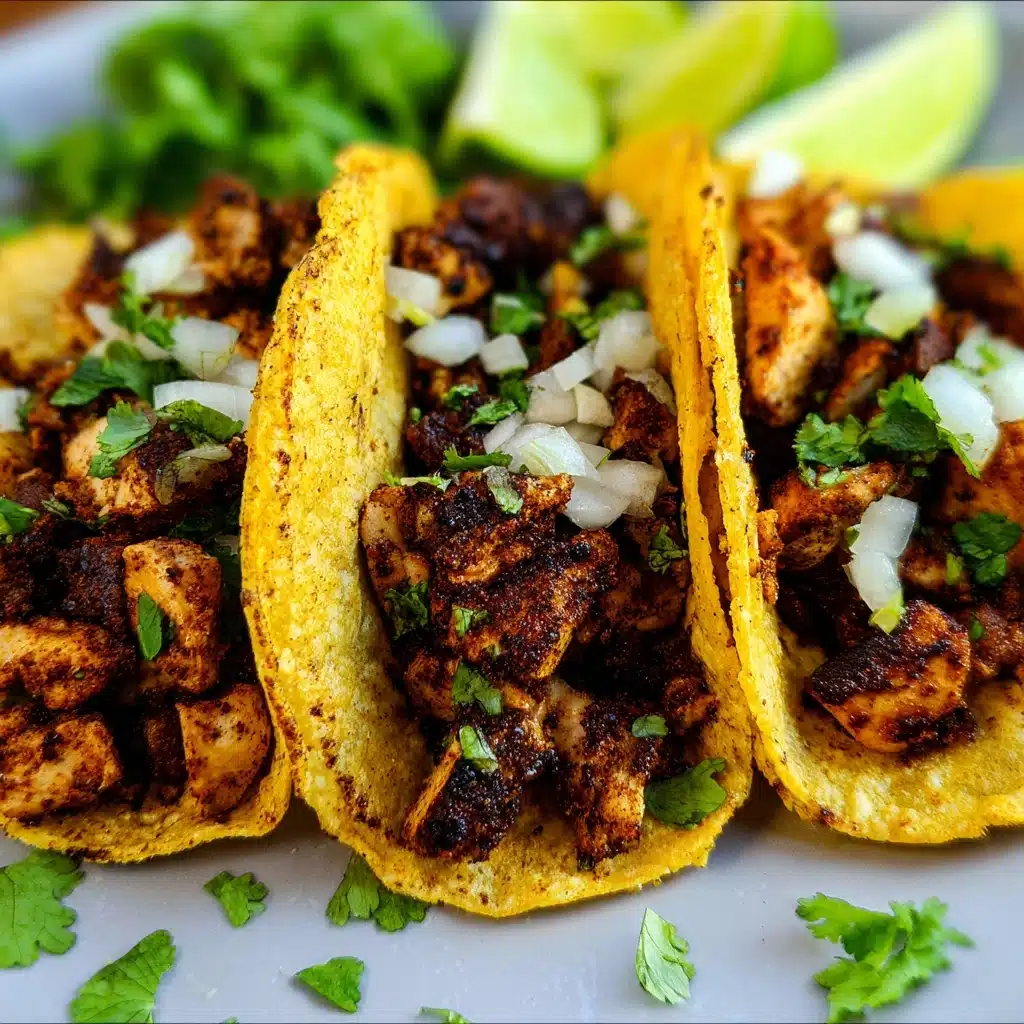 Easy Chicken Street Tacos Recipe - Recipe Image