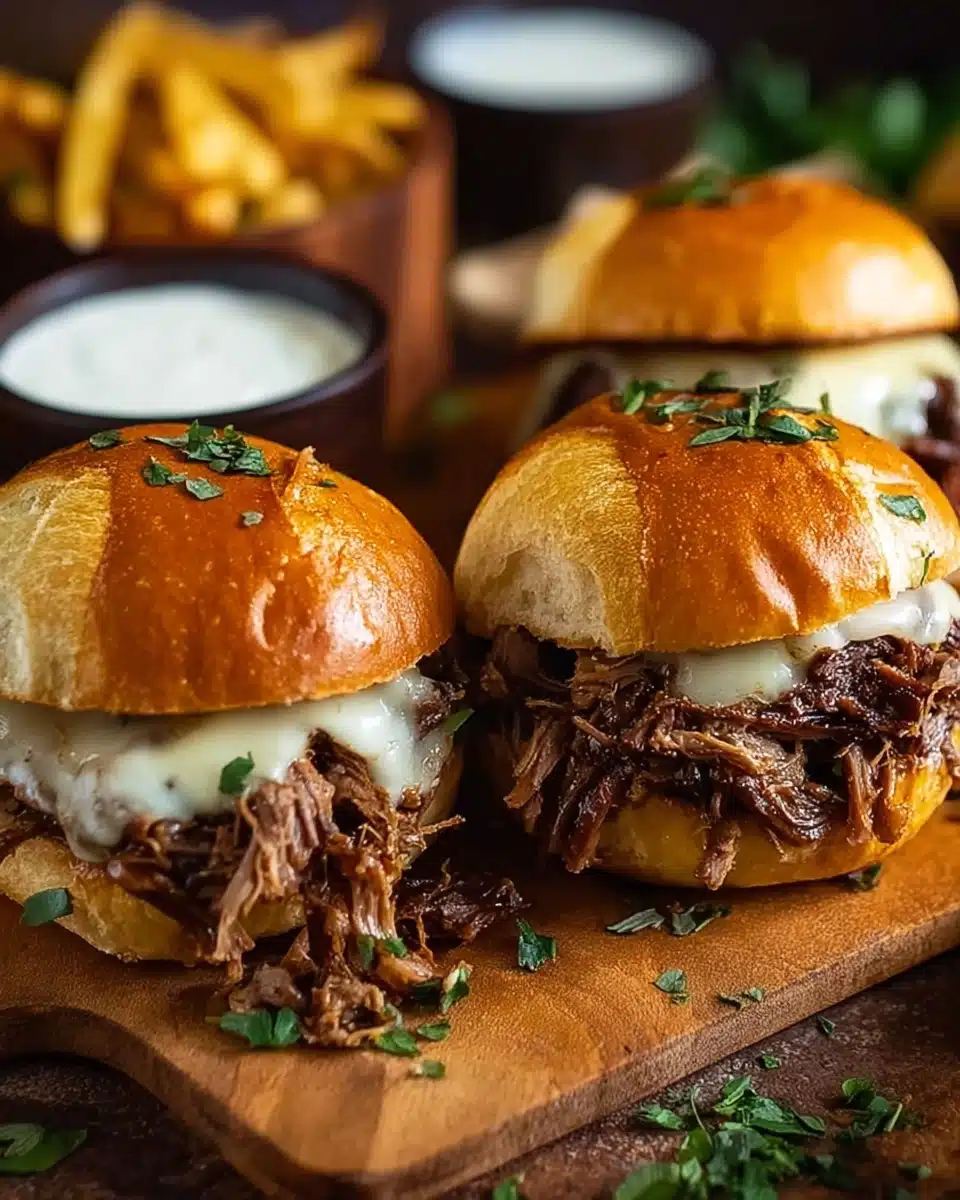 Crock Pot French Dip Sandwiches Recipe 4 Crock Pot French Dip Sandwiches Recipe - Recipe Image