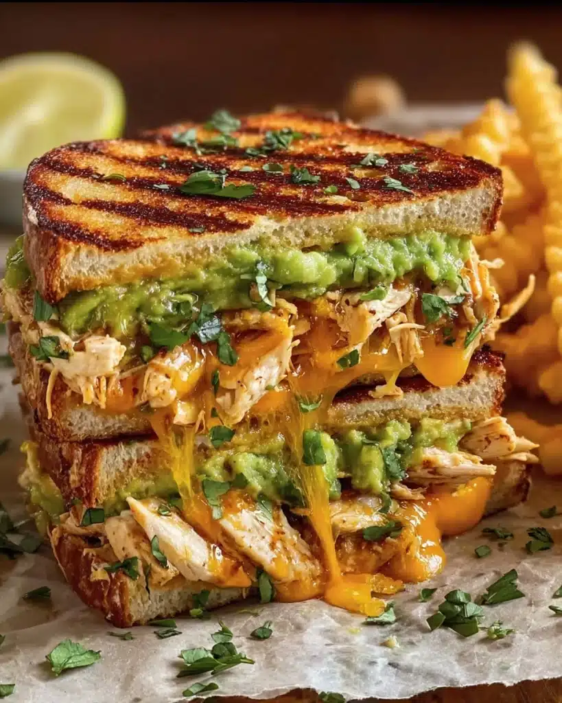 Chicken Avocado Melt Sandwich Recipe