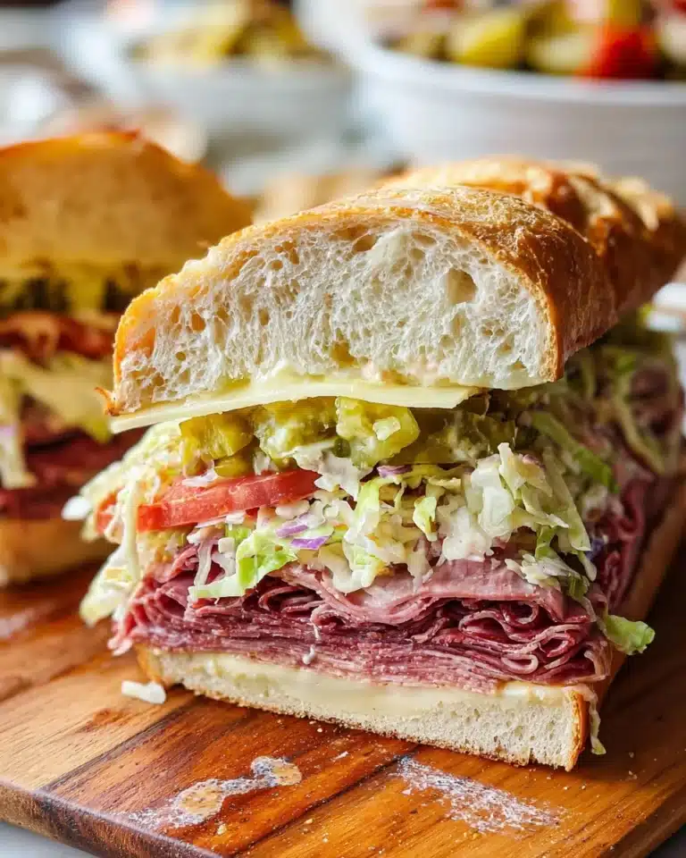 Italian Grinder Salad Sandwich (TikTok Viral Recipe) Recipe