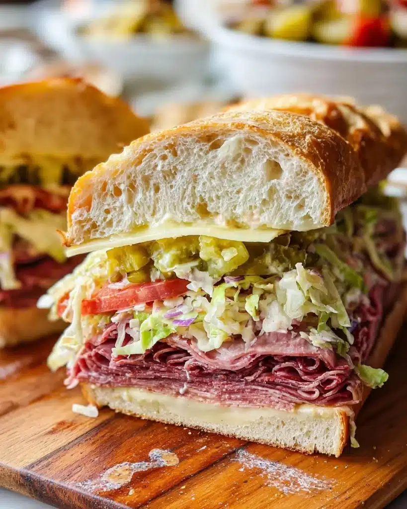 Italian Grinder Salad Sandwich (TikTok Viral Recipe) Recipe