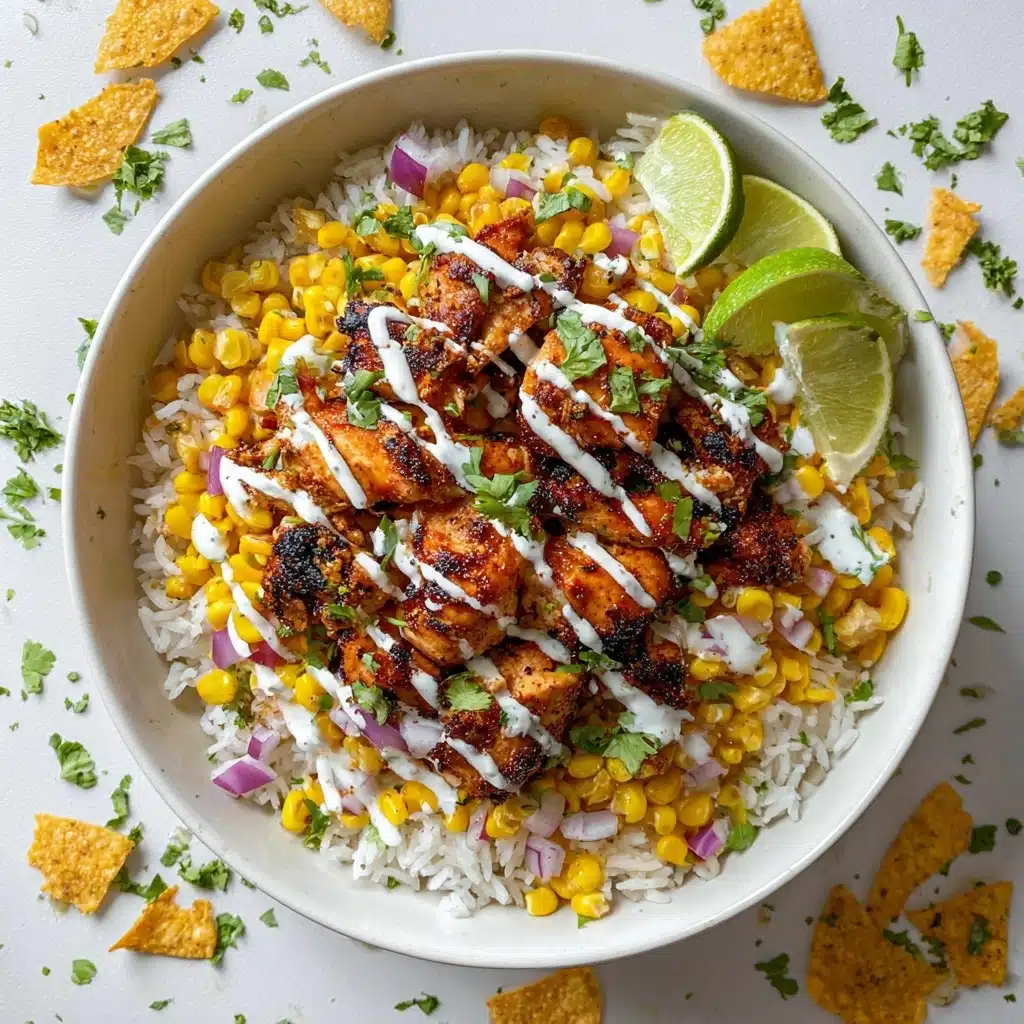 Easy Street Corn Chicken Rice Bowl Recipe