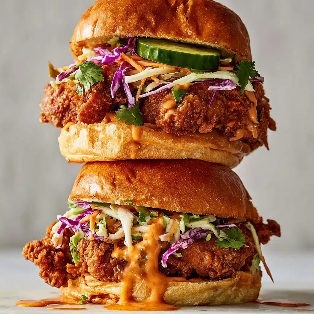 Thai Fried Chicken Sandwich Recipe - Recipe Image