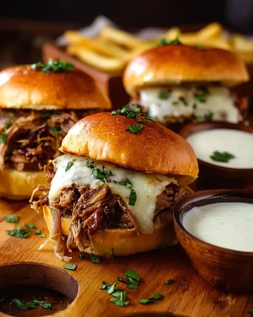 Crock Pot French Dip Sandwiches Recipe