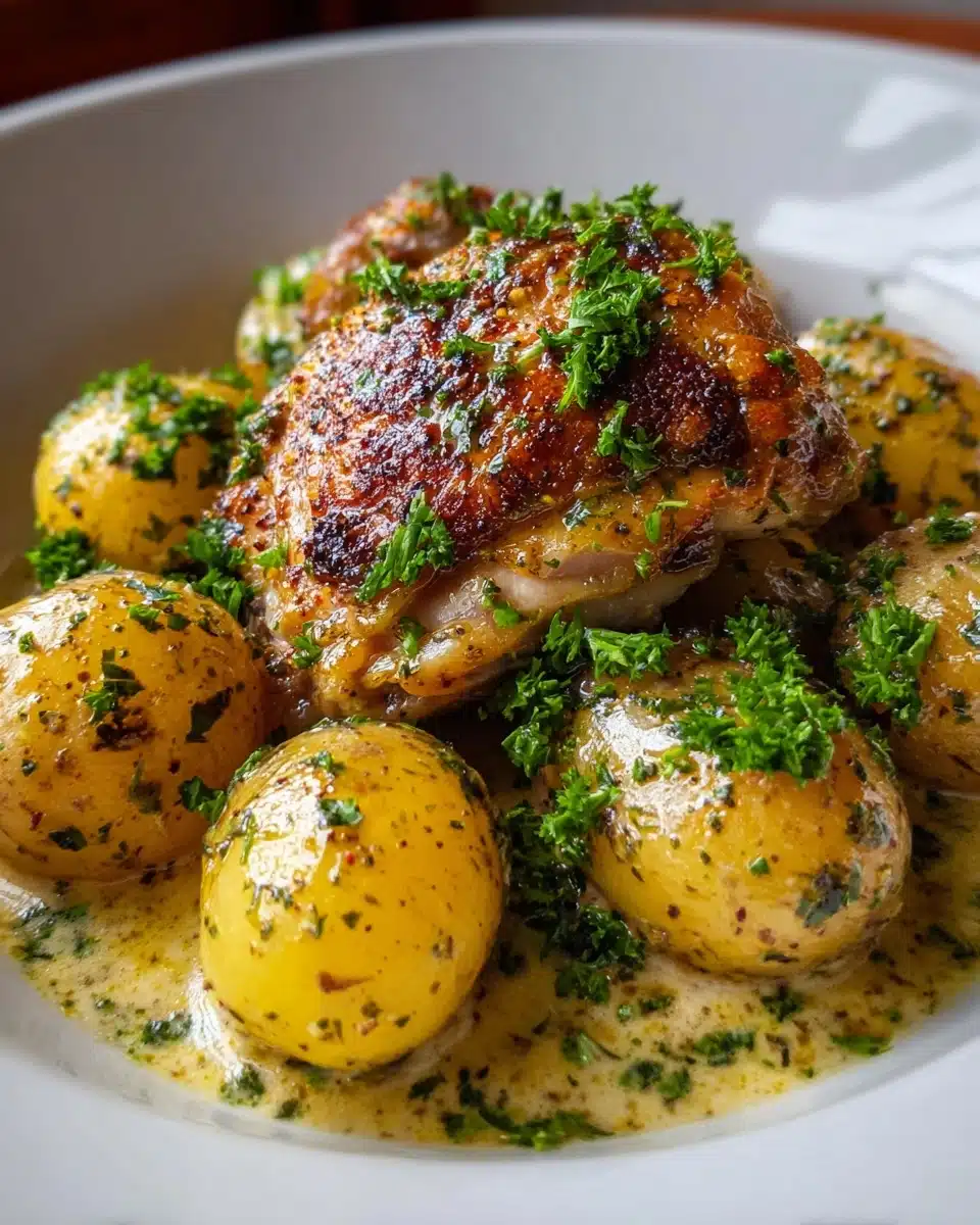 Irresistible Garlic Parmesan Crockpot Chicken in 6 Hours Recipe - Recipe Image