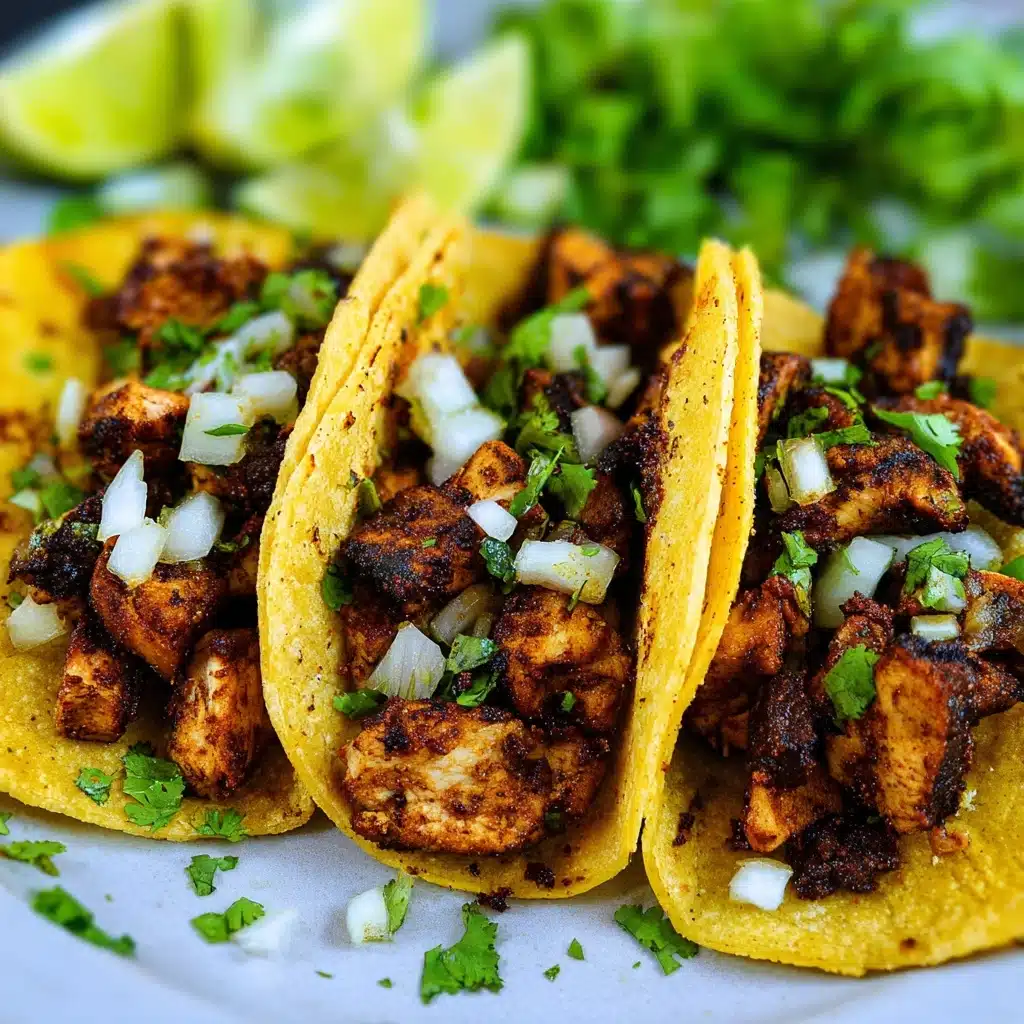 Easy Chicken Street Tacos Recipe