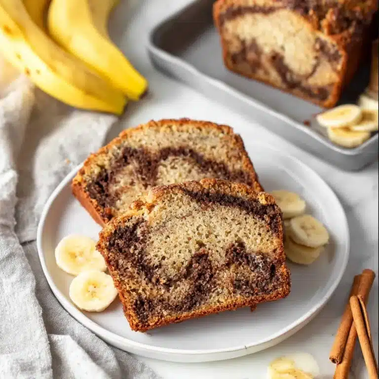 Cinnamon Swirl Banana Bread Recipe