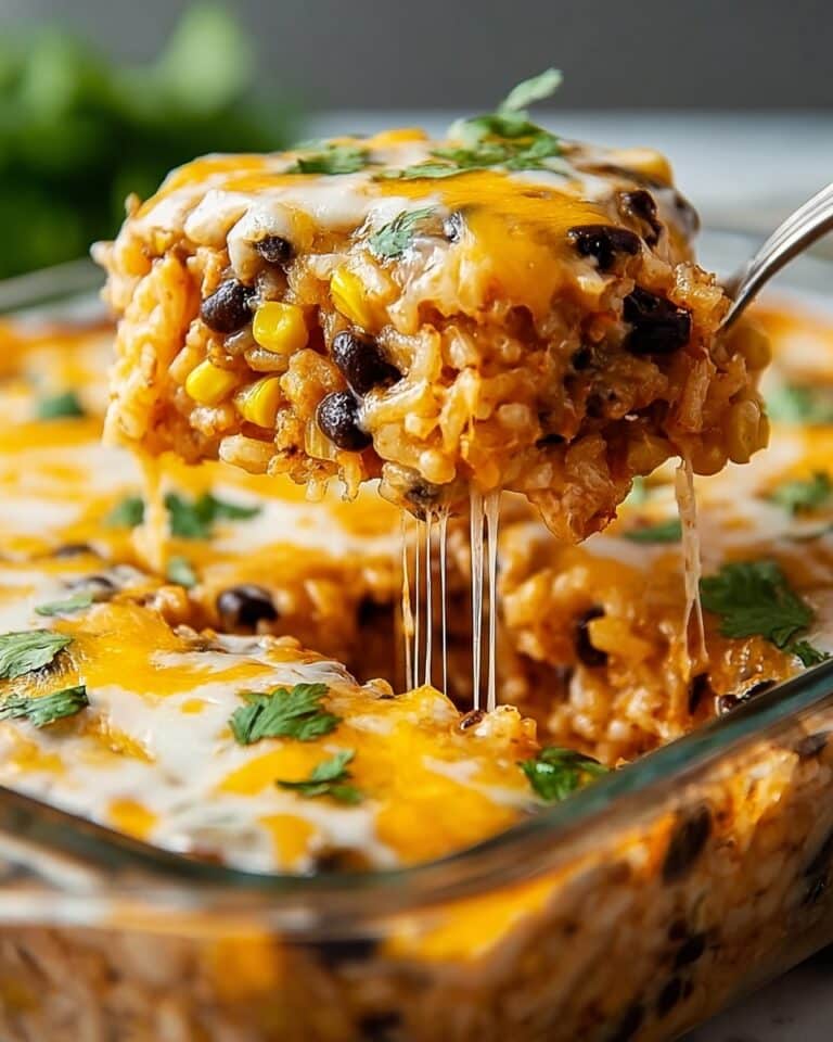 Chicken Enchilada Rice Casserole Recipe