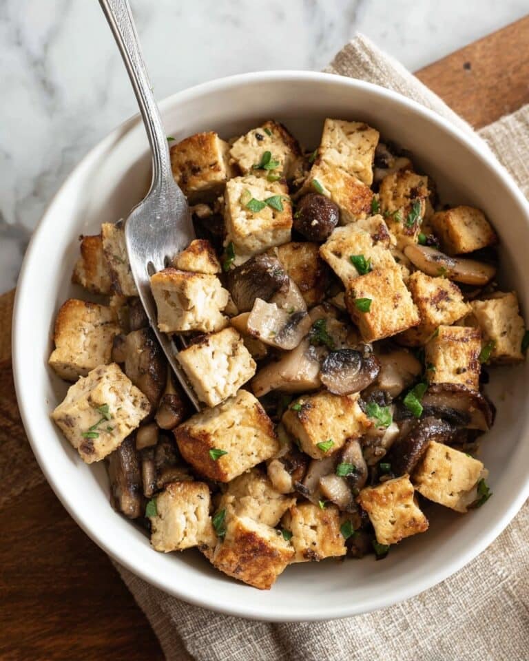 Mushroom and Tofu Stir-Fry Recipe