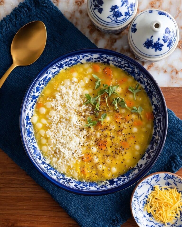 Italian Chicken Pastina Soup Recipe