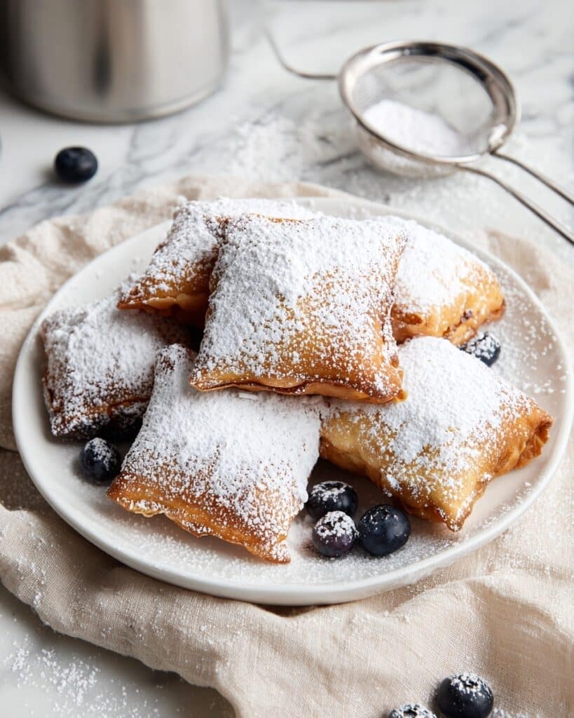 Air Fryer Blueberry Cheesecake Egg Rolls Recipe