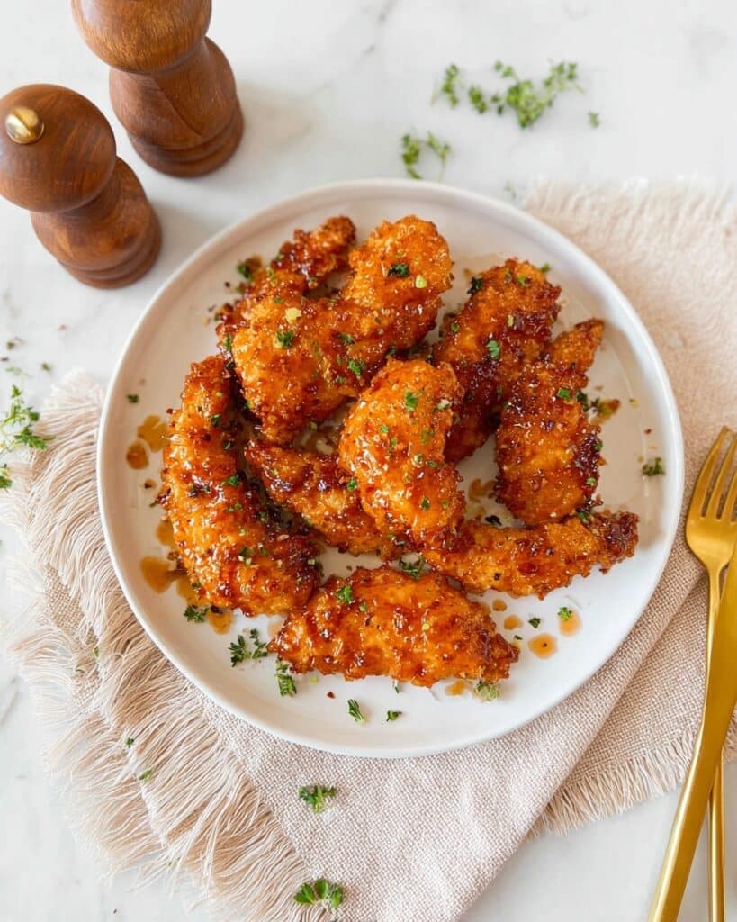 Air Fryer Honey BBQ Chicken Tenders Recipe