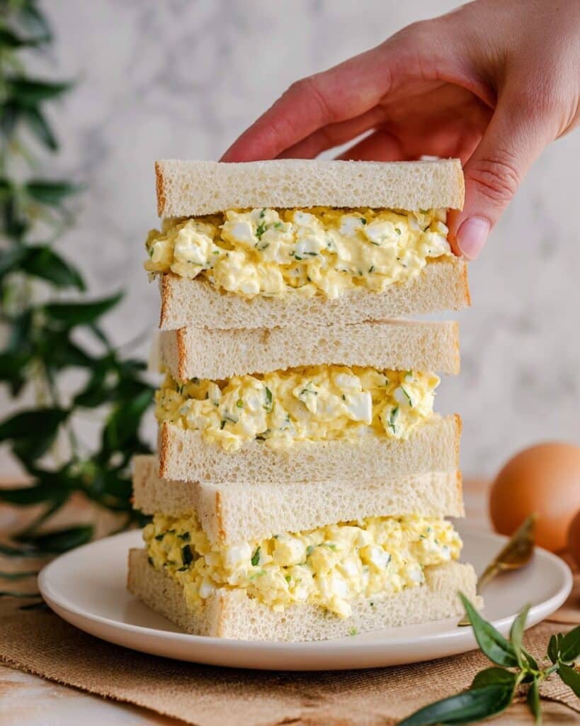 Vegan Japanese Egg Salad Sandwich Recipe