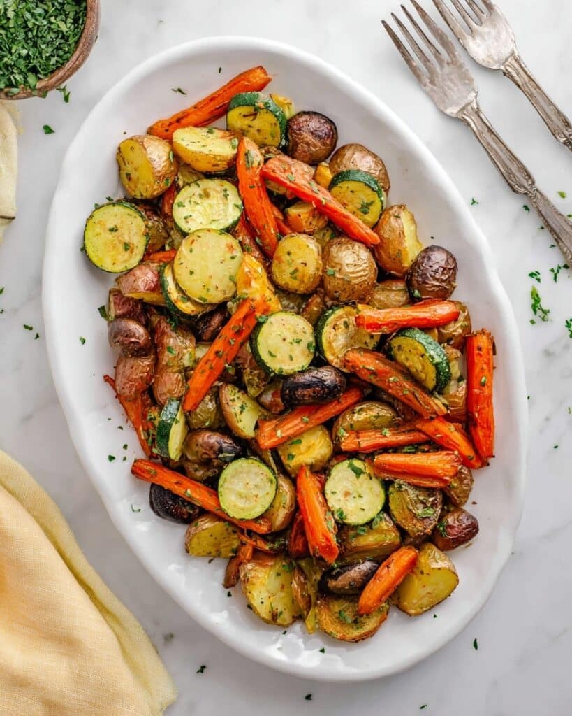 Easy Mixed Vegetables Recipe