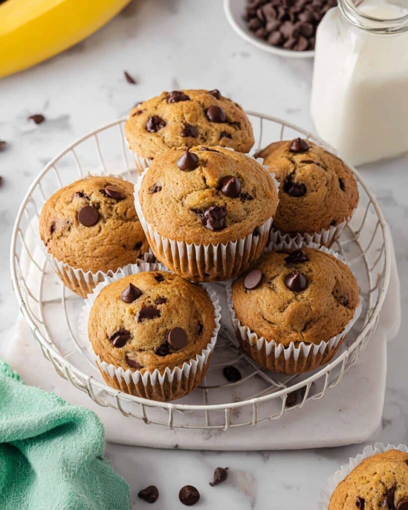 Gluten-Free Banana Chocolate Chip Muffins Recipe