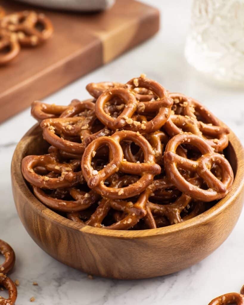 Butter Toffee Pretzels Recipe