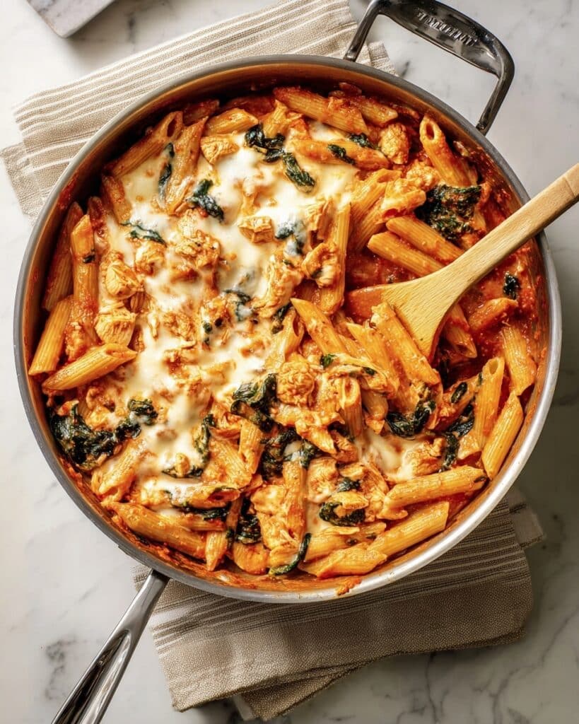 Cheesy Chicken Pasta Bake with Smoky Gouda and Chipotle Recipe
