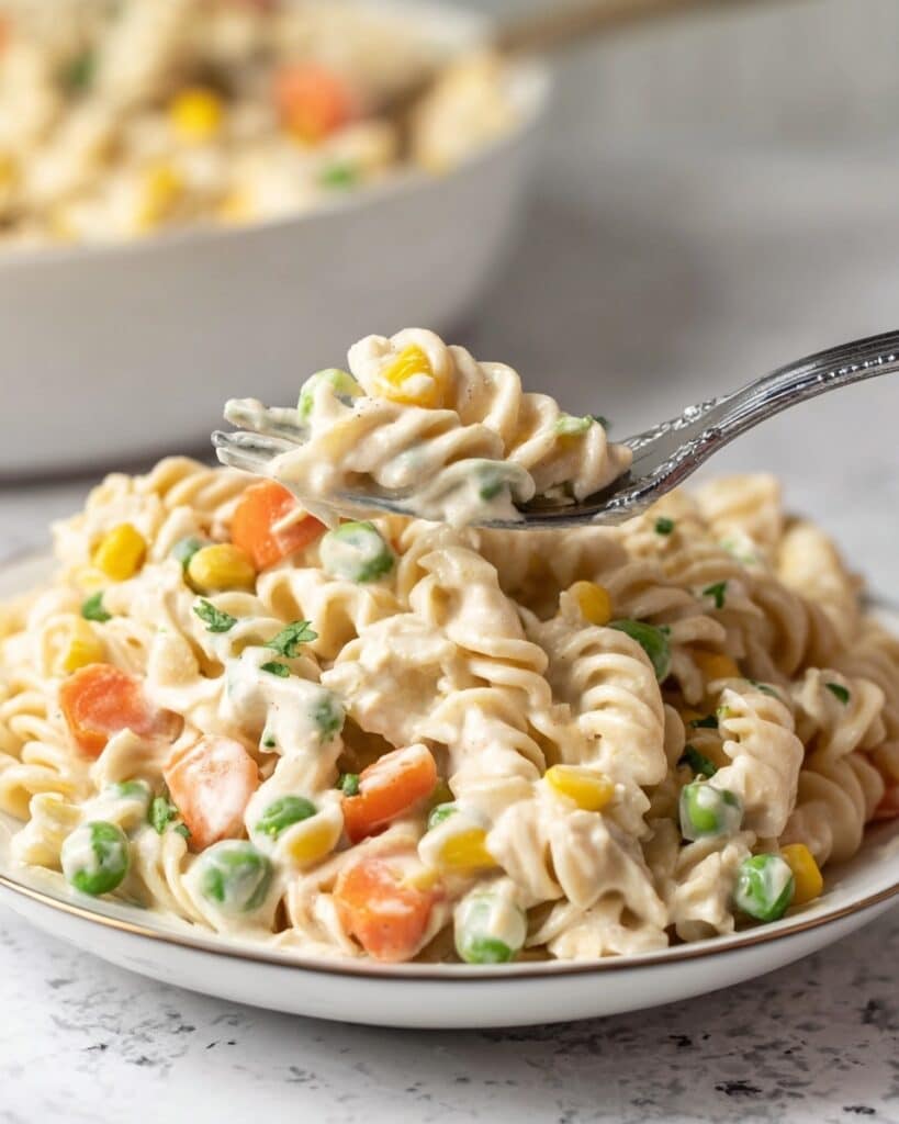 Chicken Pot Pie Pasta Recipe