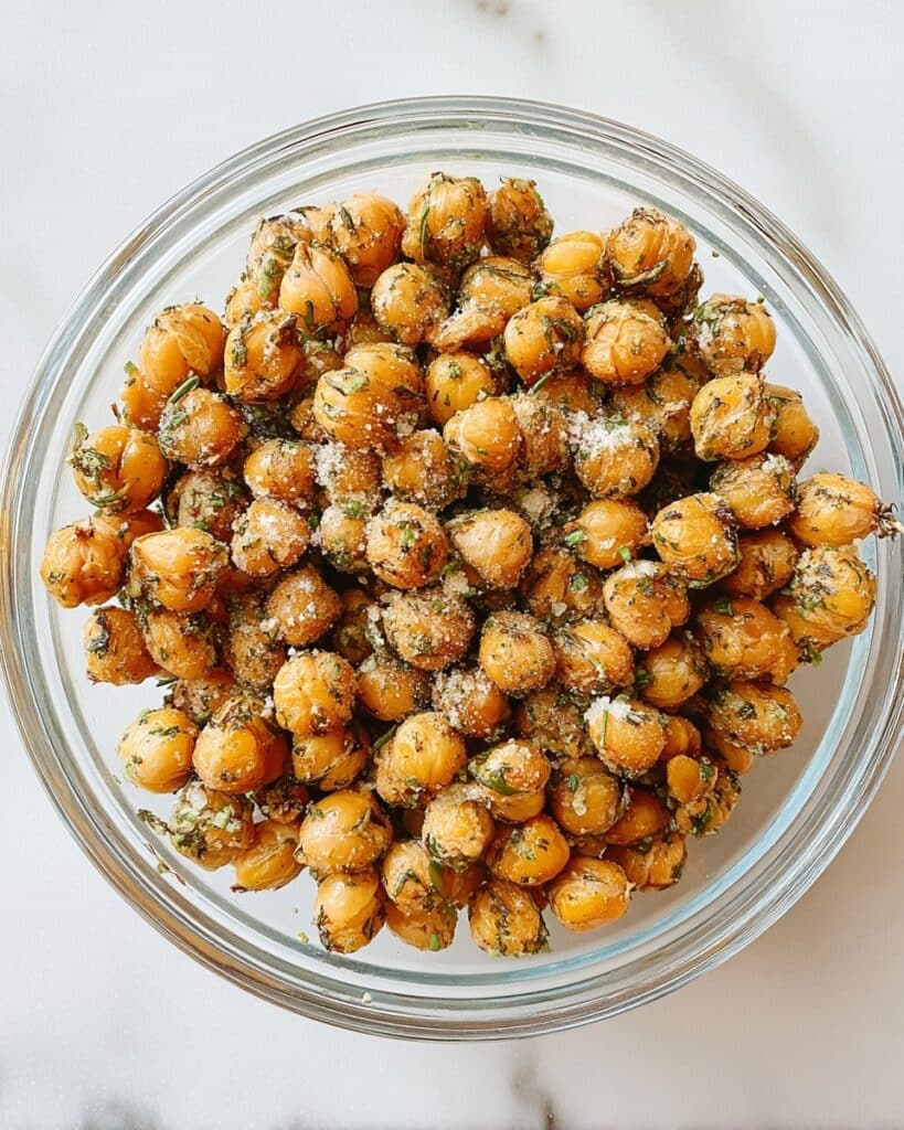Crispy Roasted Chickpeas: A Flavorful 3-In-1 Healthy Snack Recipe