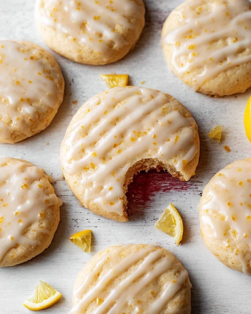 Glazed Lemon Cookies Recipe