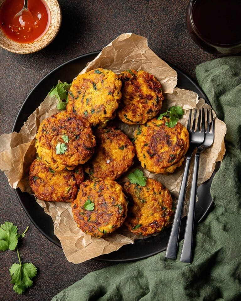 Indian Spiced Sweet Potato Patties Recipe