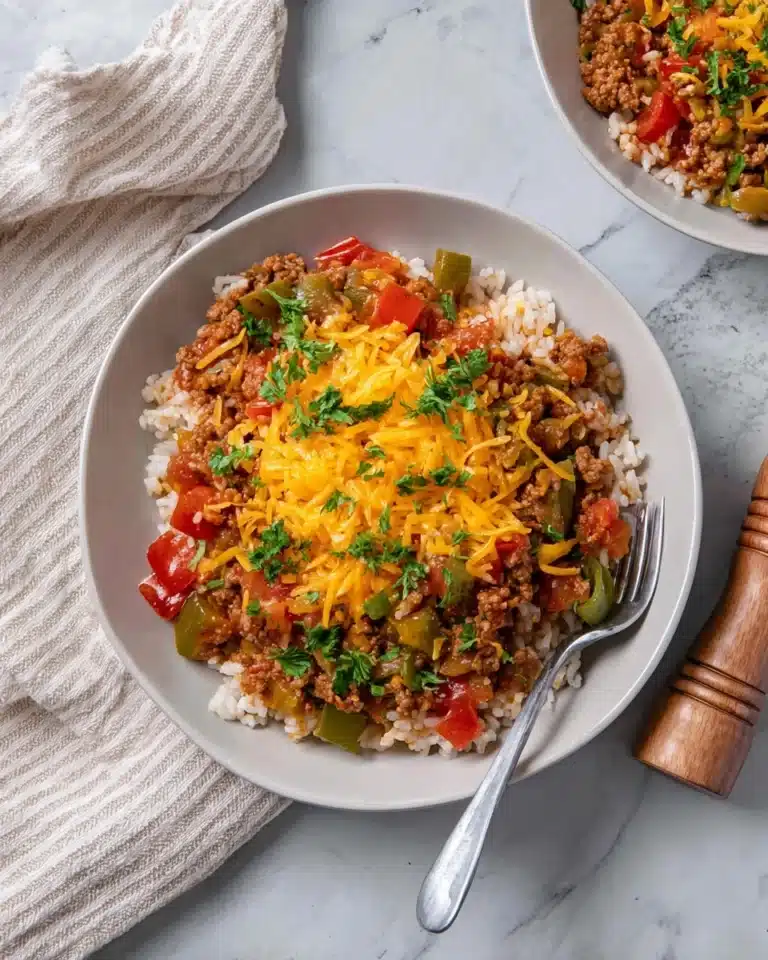 Unstuffed Peppers Recipe