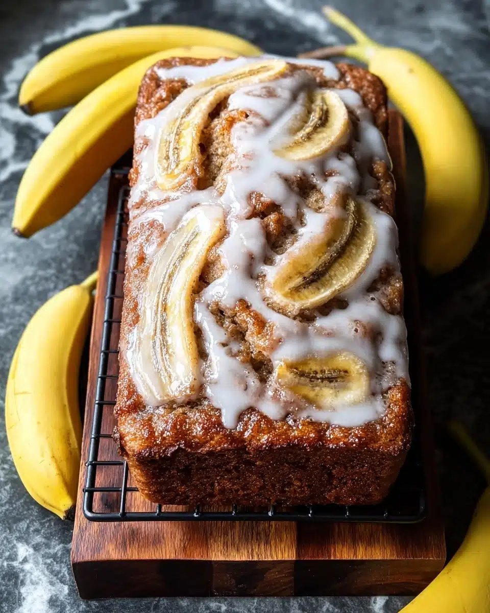 Cinnamon Swirl Banana Bread Recipe - Recipe Image