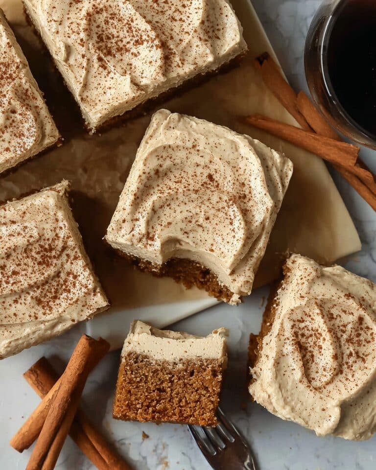 Pumpkin Spice Latte Cake with Espresso Cream Cheese Frosting Recipe