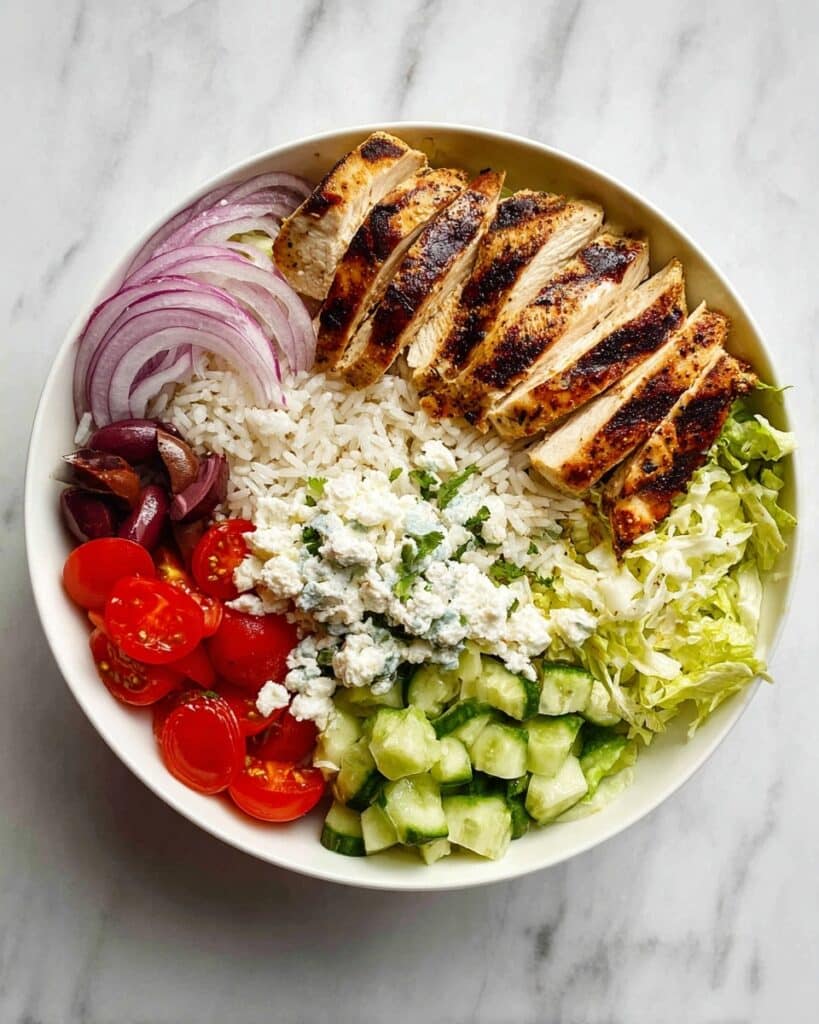 Low-Carb Greek Chicken Bowls Recipe