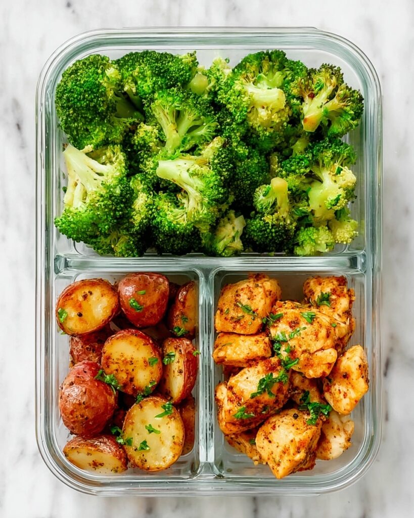 Baked Garlic Parmesan Chicken and Potatoes Recipe