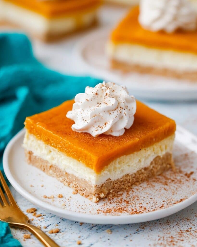 Sweet Potato Cheesecake Bars Recipe