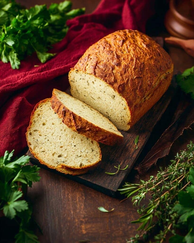 Italian Herb and Cheese Bread (Dutch Oven) Recipe