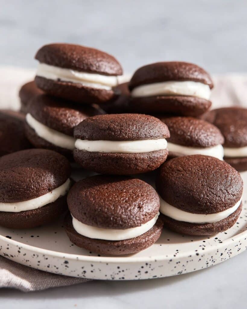 Chocolate Marshmallow Whoopie Pies Recipe