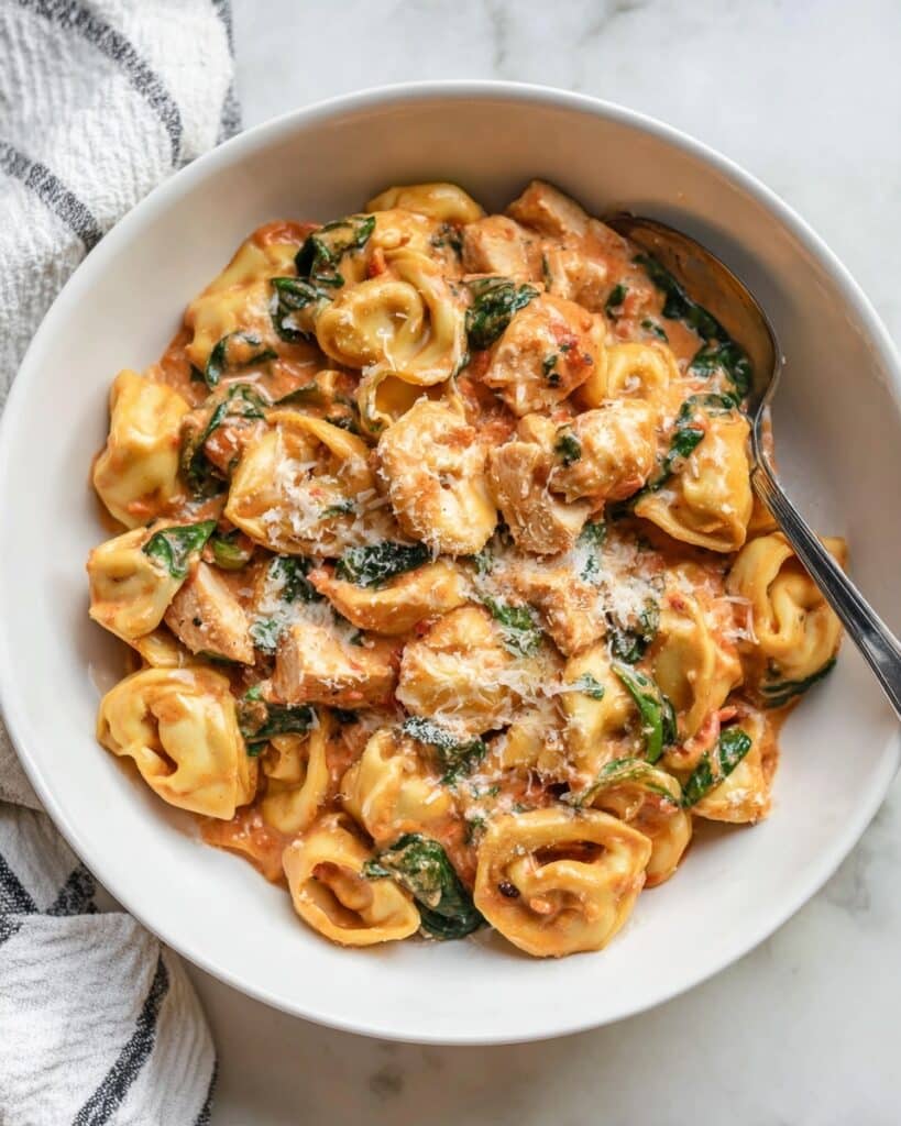 Italian Chicken Tortellini Skillet Recipe