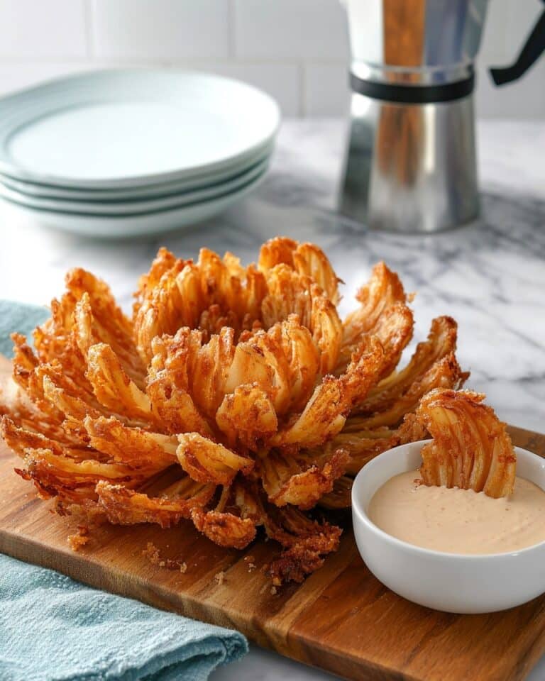 Air Fryer Blooming Onion Recipe