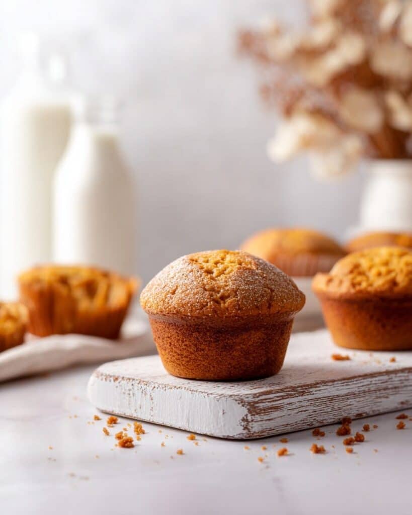 Easy and Fluffy Pumpkin Cornbread Muffins with Pumpkin Spice Recipe
