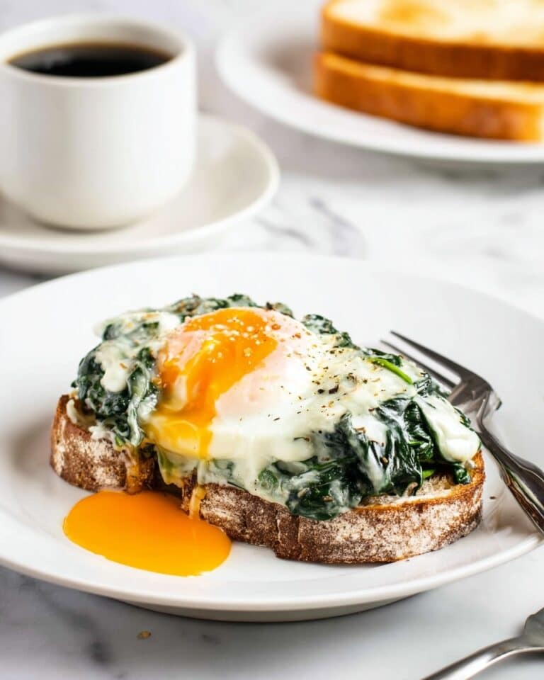 Baked Eggs Florentine Recipe