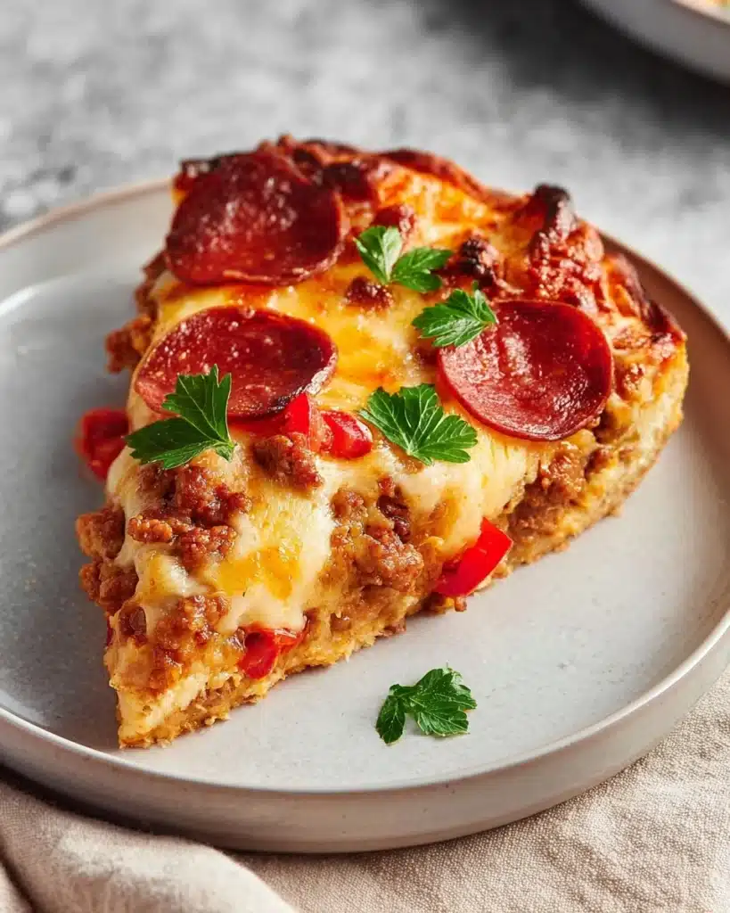 Crustless Pizza Recipe