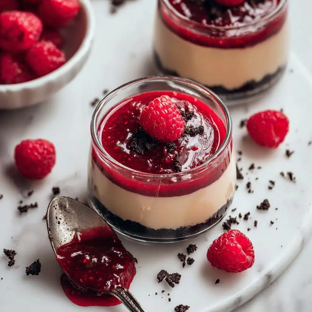 No-Bake Vegan Chocolate Cheesecake Cups (5 Minutes!) Recipe - Recipe Image