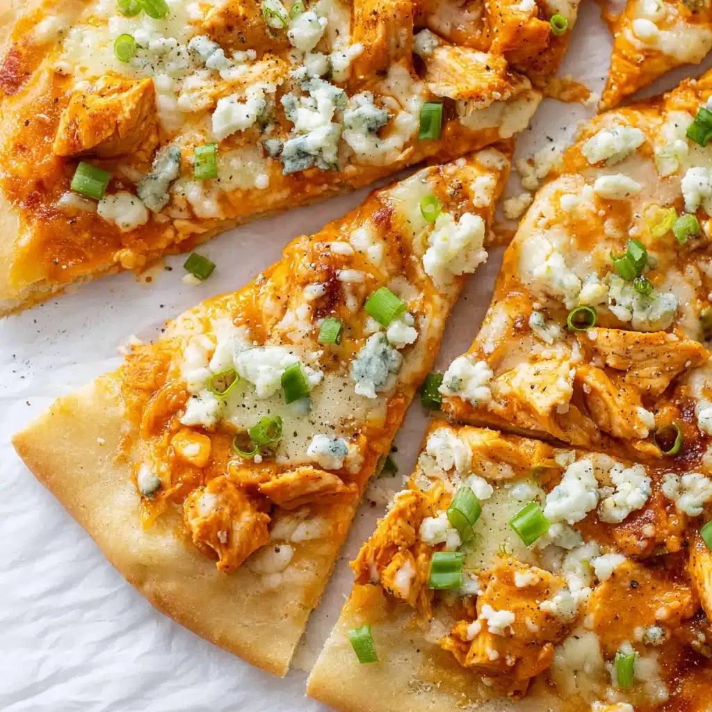 Buffalo Chicken Flatbread Recipe - Recipe Image