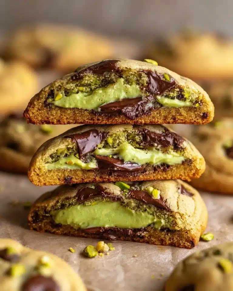 Pistachio Cream Cookies Recipe