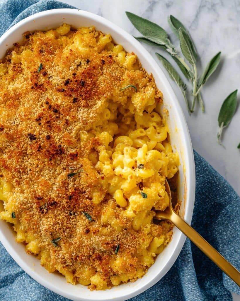 Baked Pumpkin Mac and Cheese Recipe