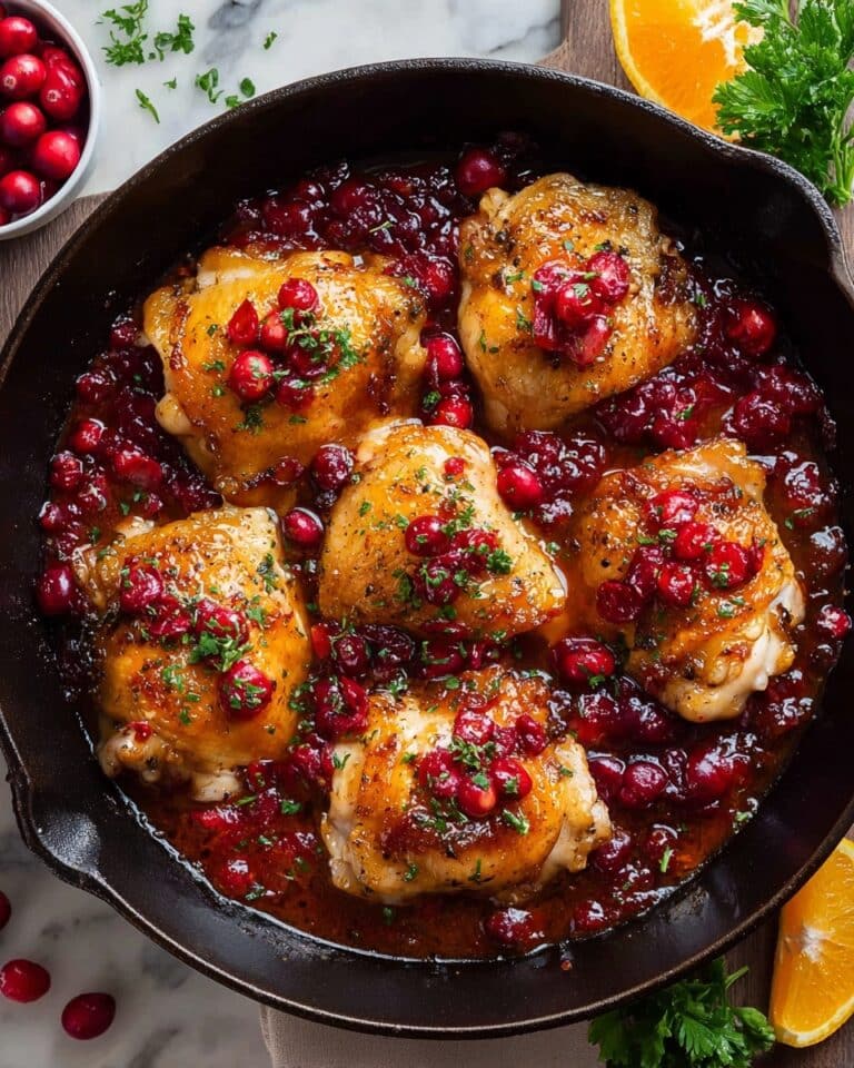 Cranberry Orange Chicken Recipe