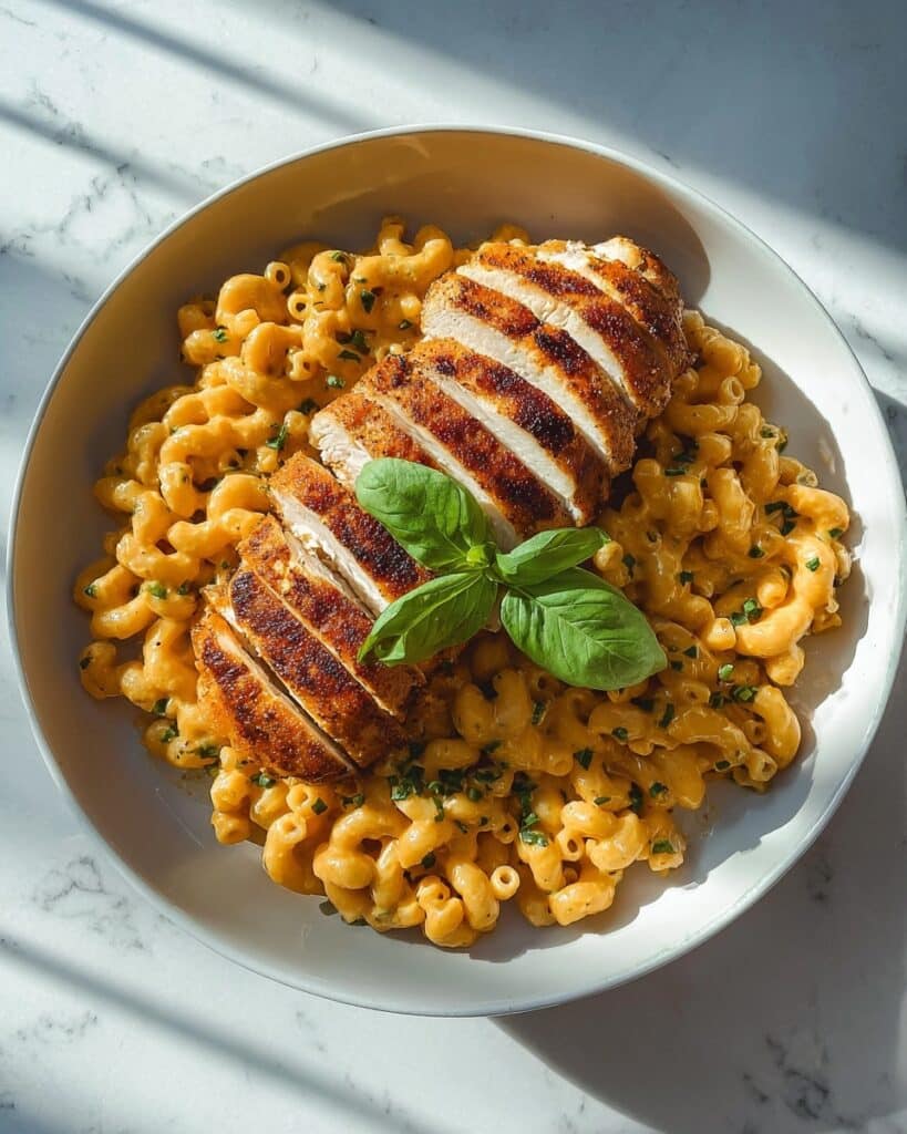 Creamy Chicken and Pasta with Rich Parmesan Sauce Recipe
