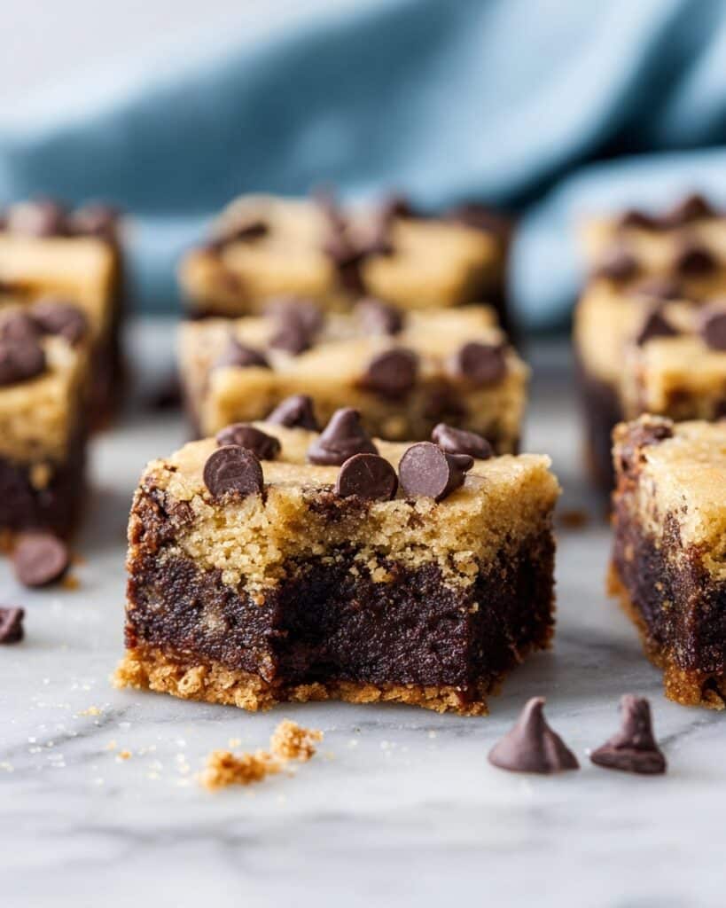 Chocolate Chip Cookie Brownies Recipe