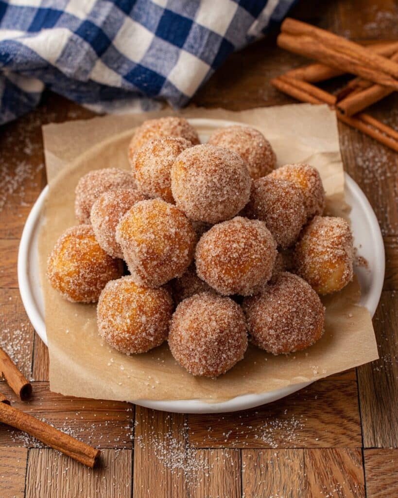 2 Ingredient Pumpkin Pie Donut Holes Recipe