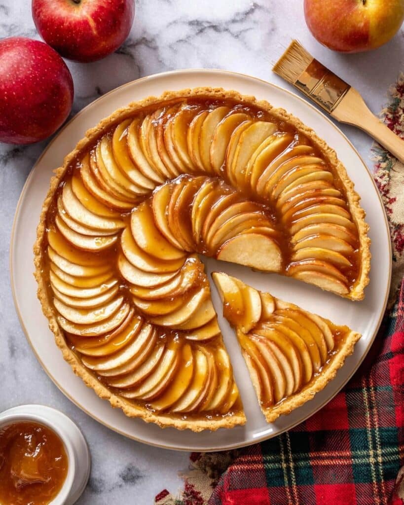 Apple Tart with Puff Pastry and Honeycrisp Apples Recipe