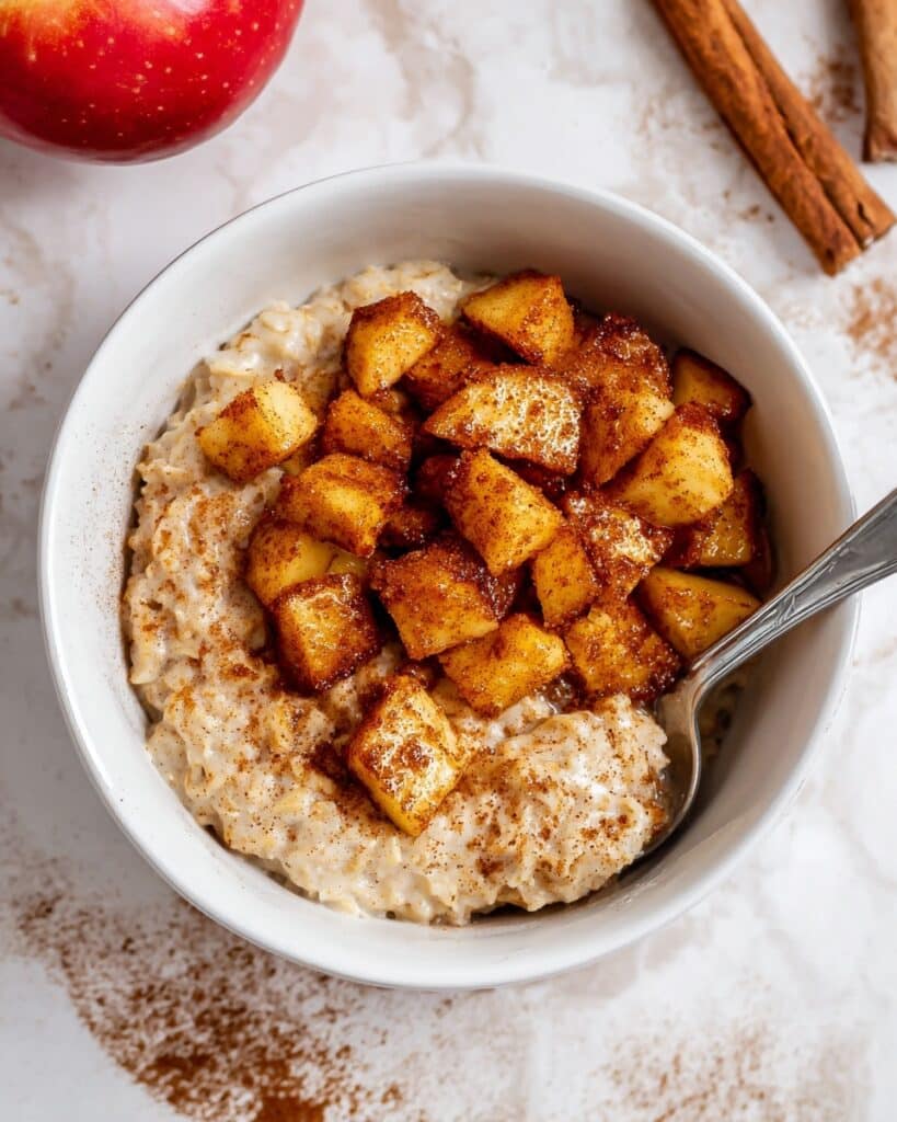 Air Fryer Cinnamon Maple Apples Recipe
