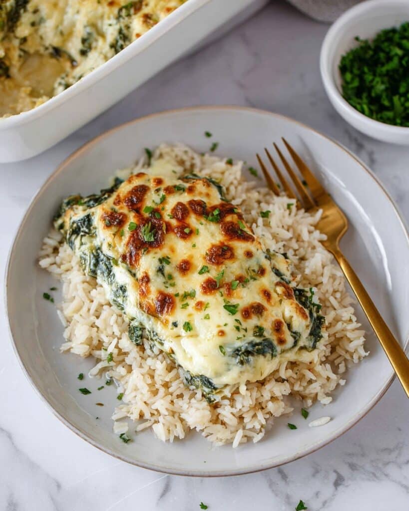 Spinach Artichoke Chicken Casserole Recipe